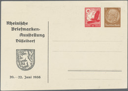 Deutsches Reich - Privatganzsachen: 1935/1941, Partie Von 25 Meist Ungebrauchten Privat-Ganzsachen ( - Autres & Non Classés