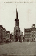 MOLENBEEK-PLACE DE LA DUCHESSE-EGLISE SAINTE BARBE- - Molenbeek-St-Jean - St-Jans-Molenbeek