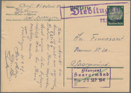 Dt. Besetzung II WK - Lothringen: 1940/1941, Interessanter Posten Mit Ca.100 Belegen Der Bedarfspost - Bezetting 1938-45