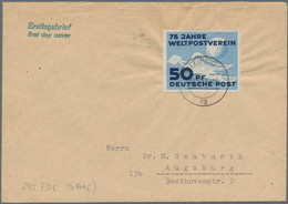 DDR: 1949/64, 30 Bessere Ersttagsbriefe Mit 242 (400 €), Bl. 7 (200 €), 276/9 (350 €), 3 X Fünfjahrp - Collections