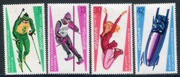 BULGARIA 1987 Winter Olympics  MNH / **.  Michel 3617-20 - Ungebraucht