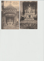 Hoeselt / Hoesselt : Institut  St. Joseph/ Croisade Eucharistique 17 Mai 1928 --- 2 Kaarten - Hoeselt