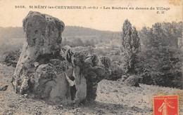 Saint Rémy Les Chevreuse      78       Les Rochers Au Dessus Du Village              (voir Scan) - St.-Rémy-lès-Chevreuse