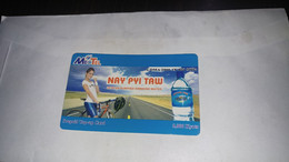 Myanmar- Purified Drinking Water-(5.000 Kyats)(14)-There Is A Fold(1120000011034907)-used+1prepiad Free - Myanmar