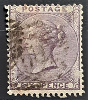 GREAT BRITAIN 1856 - Canceled - Sc# 27a - 6d - Usati