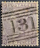 GREAT BRITAIN 1867 - Canceled - Sc# 50 - 6d - Used Stamps