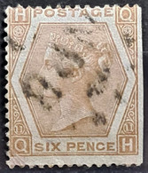 GREAT BRITAIN 1872 - Canceled - Sc# 59 - 6d - Oblitérés