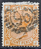 GREAT BRITAIN 1876 - Canceled - Sc# 73 - 8d - Used Stamps