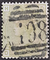 GREAT BRITAIN 1877 - Canceled - Sc# 70, Plate 15 - 4d - Oblitérés