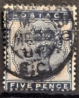 GREAT BRITAIN 1881 - Canceled - Sc# 85 - 5d - Gebruikt