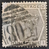 GREAT BRITAIN 1873 - Canceled - Sc# 62, Plate 15 - 6d - Used Stamps