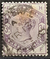 GREAT BRITAIN 1884 - Canceled - Sc# 102 - 3d - Oblitérés