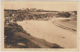 D29 - KERSAINT - PLAGE DE TREMAZAN - Carte Sépia - Kersaint-Plabennec