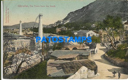 152558 GIBRALTAR THE TOWN FROM THE SOUTH POSTAL POSTCARD - Gibraltar