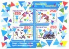 2015. Kazakhstan, Winter Paralympic Games Sochi, S/s, Mint/** - Winter 2014: Sotschi