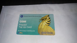 Myanmar-g.s.m-prepiad To Up Card-authorized-(27)-(2211140500375849)-(5.000kyats)-used Card+1card Prepiad Free - Myanmar (Burma)