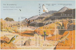 Namibia 2009, Birds, Bird, Eagle, Bug, M/S Of 10v, MNH** - Aigles & Rapaces Diurnes