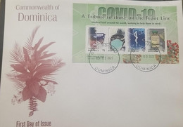 O) 2020 DOMINICA, MEDICINE, COVID 19, PANDEMIC YEAR 2020, COMMONWEALTH, INFECTIOUS DISEASE, EMERGENCY MEDICAL, TRIBUTE T - Dominique (1978-...)