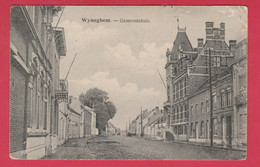 Wijnegem -  Gemeentehuis - 1921 ( Verso Zien ) - Wijnegem