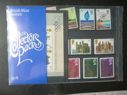 GREAT BRITAIN 1978 YEAR PACK From GPO - Ganze Bögen & Platten