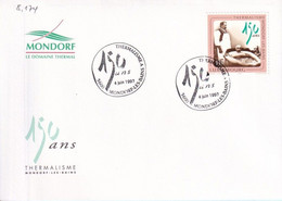 Luxembourg 1997 - Mondorf-les-Bains 150 Ans Thermalisme (8.174) - Storia Postale