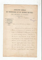 PIERRE RAYER (ST SYLVAIN (14) 1793 PARIS 1867) MEDECIN ET DERMATOLOGUE FRANCAIS LETTRE A SIGNATURE DE 1863 - Autogramme & Autographen