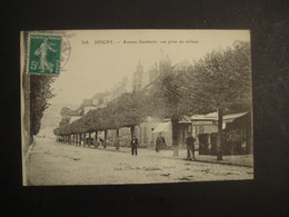 Cpa Joigny Avenue Gambetta - Joigny