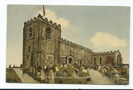 Yorkshire  Postcard  Whitby The Parish Church Frith's Posted 1959 - Bradford