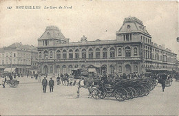 02 - 2021 - BELGIQUE - BRUXELLES - GARES - Gare Du Nord - Transport Urbain En Surface