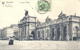 02 - 2021 - BELGIQUE - BRUXELLES - GARES - Gare Du Midi - Transport Urbain En Surface