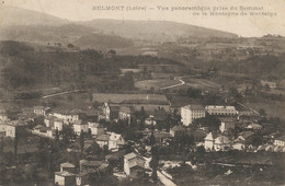 Belmont Vue Panoramique Prise Du Sommet De La Montagne De Montaigu - Belmont De La Loire