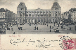 02 - 2021 - BELGIQUE - BRUXELLES - GARES - Gare Du Nord - Précurseur - Public Transport (surface)