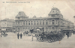 02 - 2021 - BELGIQUE - BRUXELLES - GARES - Gare Du Nord Et Attelages - Trasporto Pubblico Stradale