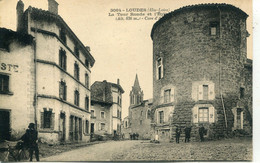 -43-HAUTE-LOIRE .- LOUDES - La Tour Ronde Et L'Eglise - Loudes