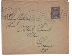 Vienne  1919. 2 Enveloppes - Entiers Postaux
