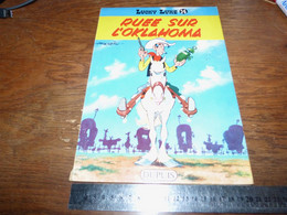 Lucky Luke Ed. Originale 1960 Carton Souple Ruée Sur L'Oklahoma N°14  - Très Bel état Voir Photos - Lucky Luke