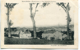 -43-HAUTE-LOIRE .- SAINT-DIDIER -  Vue. Generale - Saint Didier En Velay