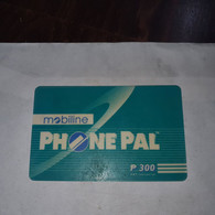 Nepal-phone Card Mobiline-(p 300)-(11639641)-(3)-(plastic Card)-used Card-6/3/2002+1card Prepiad Free - Nepal