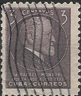 1953 Birth Centenary Of Montoro (statesman) - 3c - Dr. Rafael Montoro FU - Gebraucht