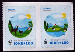 Denmark 2016. WWF. Worldwide Nature Conservation. Minr. 1863-64. MNH (**) ( Lot F 1369 ) - Unused Stamps