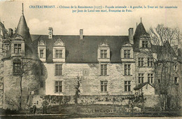 Chateaubriant * Château De La Renaissance 1537 * à Gauche La Tour Où Fut Assassinée Par Jean De Laval Son Mari - Châteaubriant