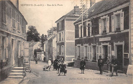 Septeuil            78           Rue De La Poste.  Facteur     Voir Scan) - Septeuil