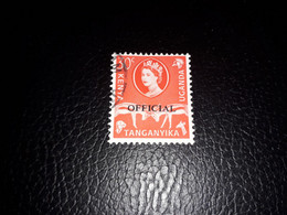 A8MIX12 COLONIE INGLES UGANDA TANGANYICA KENYA QUEEN ELIZABETH OVERPRINT OFFICIAL 10 C. "XO" - Other & Unclassified