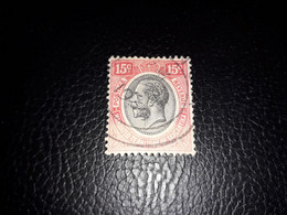 A8MIX13 COLONIE INGLESI TANGANYIKA KING GEORGE 15 C. "XO" - Tanganyika (...-1932)