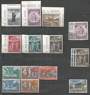 Vatican - Année 1961 - Entre N°316 Et 343 + Doubles **/*/obl. - St Meinrad, St Leon, Osservatore Romano, Noël,... - Collections