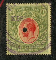 BC 2199 East Africa 1912 SG.56 O Fiscal Cancel Offers Welcome! - Protectorats D'Afrique Orientale Et D'Ouganda