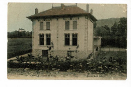 L'Etoile - Ecole De Filles ( Jeunes Filles En Rang Devant L'école) Circulé 1911, Cachet Facteur Boitier - Other & Unclassified