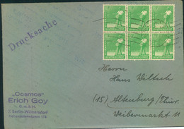 1948, 10-fach Dricksache Mit Seltener MeF Ab "BERLIN C 2 - 3.7.48" Mit Absender In West Berlin - Autres & Non Classés