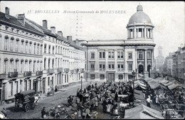 Molenbeek : Maison Communale Et Marché - Molenbeek-St-Jean - St-Jans-Molenbeek