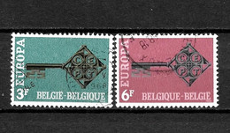 LOTE 2179 /// BELGICA  TEMA EUROPA // YVERT Nº: 1452/53   ¡¡¡ OFERTA - LIQUIDATION - JE LIQUIDE !!! - Used Stamps
